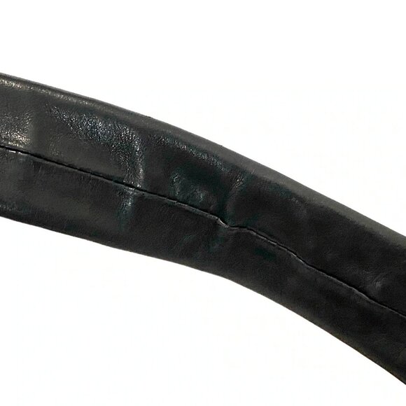 Auth BOTTEGA VENETA - Beige Black Suede Leather Shoulder Bag - Picture 5 of 10